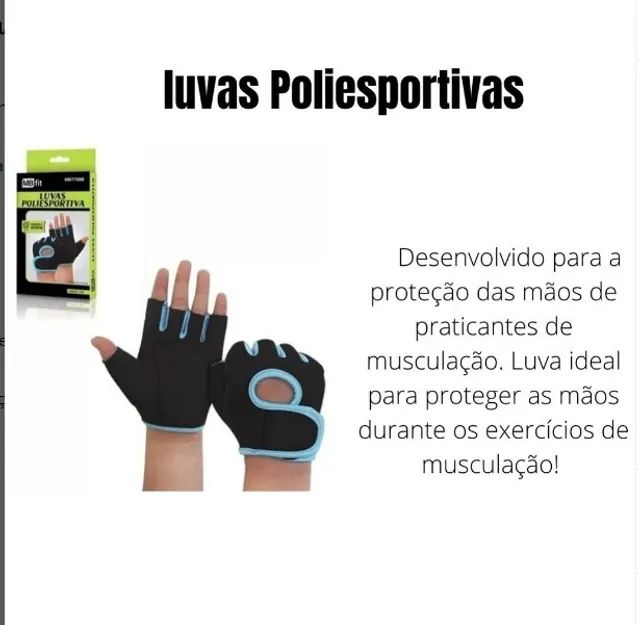 Luvas Poliesportivas