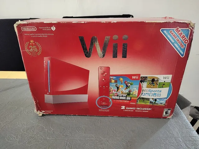 Nintendo Wii vermelho usado - Videogames - Centro, Juiz de Fora