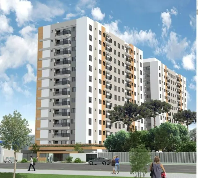 Residencial Vila Montreal , 67m², 2 quartos - Pinheirinho, Curitiba - PR