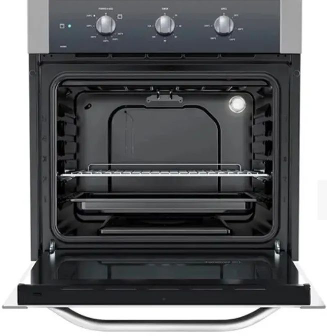 Forno de Embutir Electrolux a Gas OG8MX 73L Inox com Grill Painel Eletronico 220V Inox - Foto 4