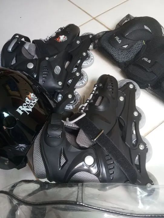 Patins Inline Red Nose - Foto 6
