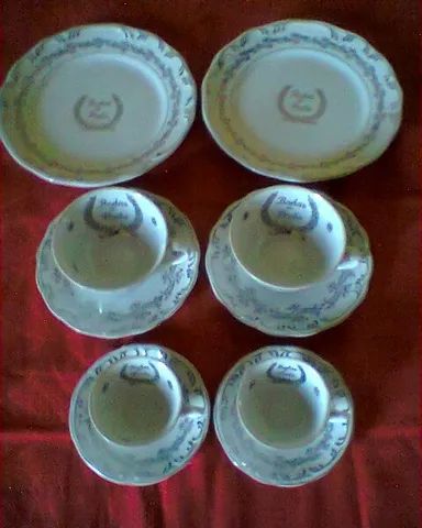 Porcelana Schmidt bodas de ouro e prata - Foto 2