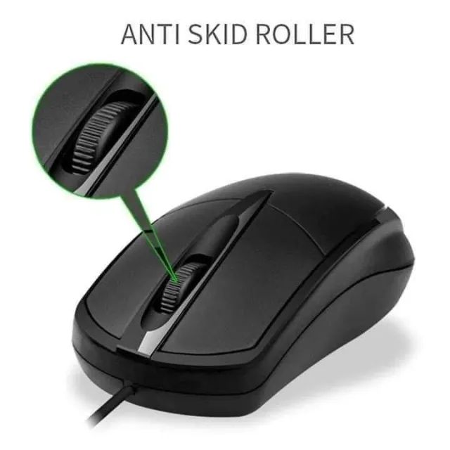 Kit Teclado e Mouse Com Fio USB Qualidade  - Foto 3