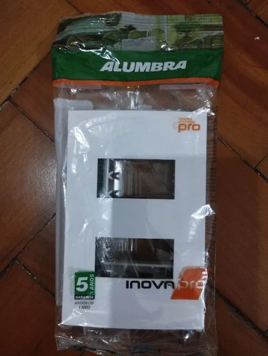 4 Placas 4x2 módulos distanciados inova pro 85001 - Foto 2