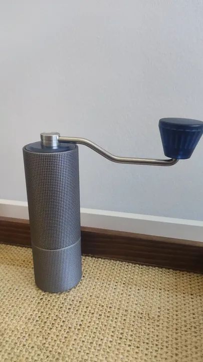 Timemore C2 com Silver Clix- Moedor de café manual de alta qualidade 