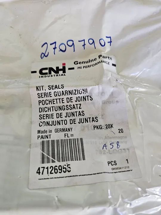 Trator New holand case puma conjunto vedações nova originais 47126955 - Foto 2