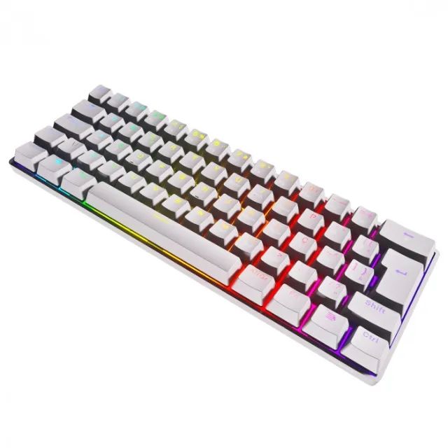 Teclado Gamer Mecanico Pcyes 60  Zot Branco - Switch Outemu Blue Hotswap (Entrega Grátis) - Foto 2