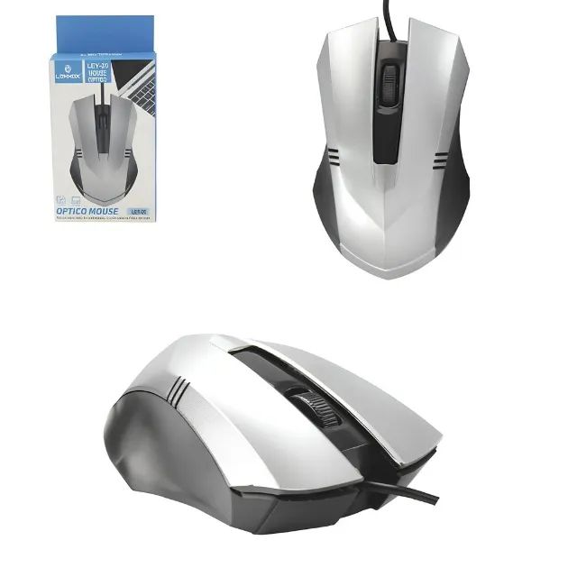 Mouse Óptico Usb Office 1600Dpi - Lehmox Ley-26 - Periféricos e