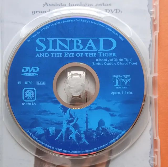 Dvd Sinbad e o Olho do Tigre  - Foto 5