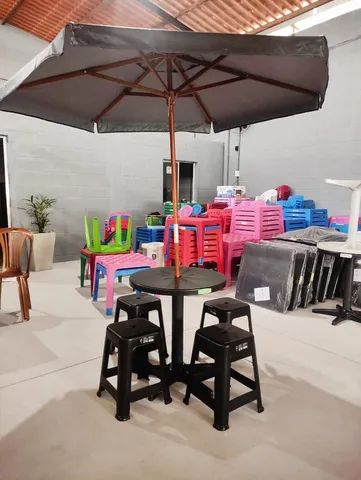 Ombrellone De Madeira Maciça - Foto 6