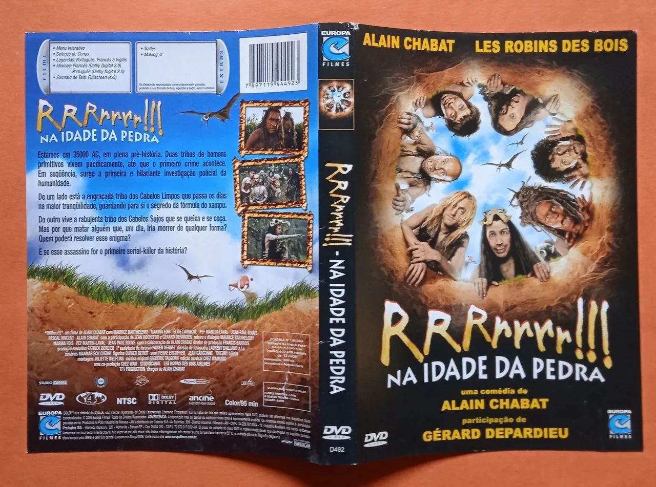 Dvd RRRrrrr!!! Na Idade da Pedra  - Foto 3