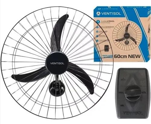 VENTILADOR DE PAREDE COM GRADE 60CM  - Foto 3
