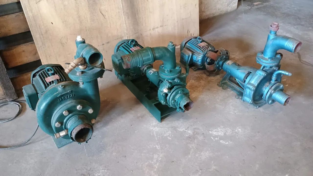 Bomba trifásica para irrigação ou outros fins