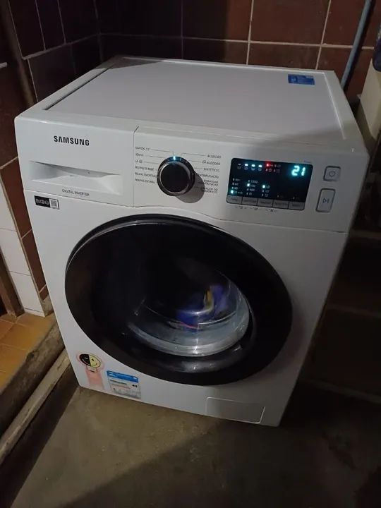 Máquina de Lavar Samsung (em perfeito estado) - 10kg - Foto 5