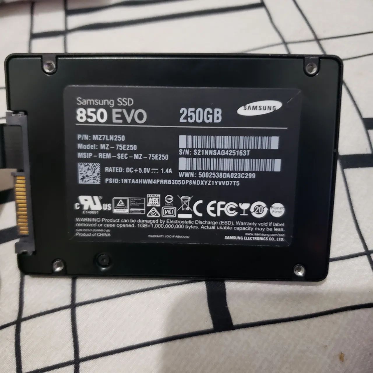 SSD Samsung 250GB - Foto 3