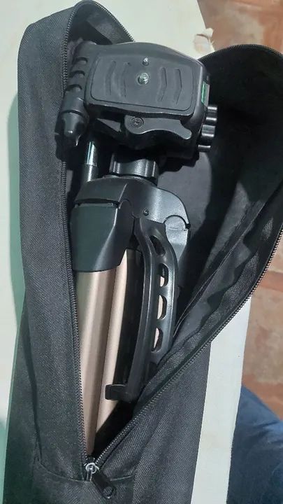 Tripé WF WT377 Para equipamentos de filmagem e fotografia - Foto 6