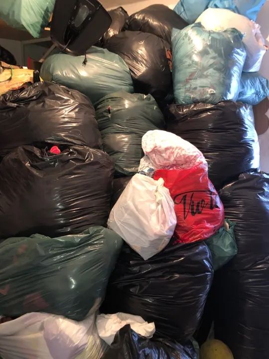 vários retalhos para enchimento  - Foto 2