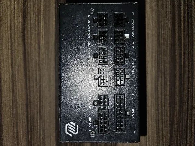 Fonte MSI MAG A850GL, 850W, 80 Plus Gold, Modular, PFC Ativo, Com Cabo, Preto - Foto 3