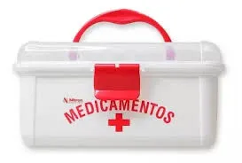 Caixa de guardar medicamentos
