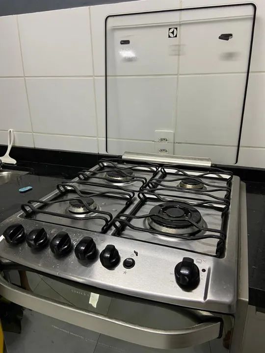 Fogão 5 Bocas Electrolux de Embutir - Semi-novo - Foto 3