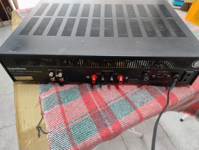 Amplificador Gradiente modelo PM 80 - Foto 5