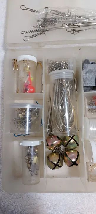 Caixa tralha de pesca - Foto 2