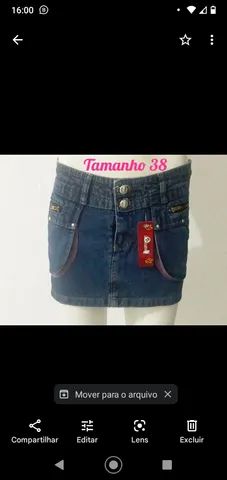 Mine saias jeans e shorts tamanho 38 - Foto 4