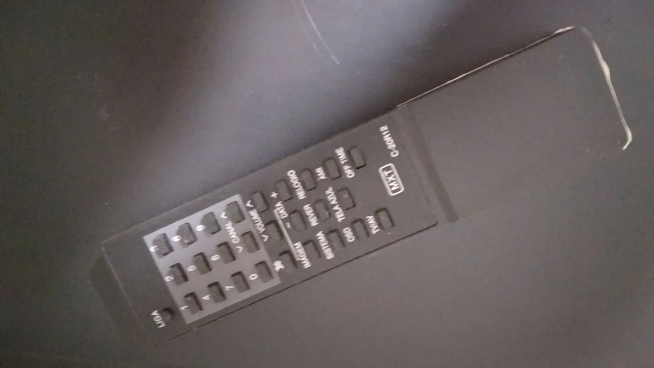 Televisão Sharp 14 Polegadas Tubo Retrô Vintage com controle Remoto Saída AV - Foto 5