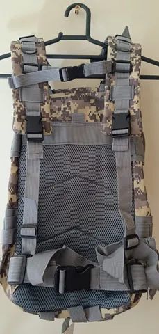 Mochila Tática Militar Assault 30l Profissional Camuflada Digital Cinza (cartão +5%) - Foto 4