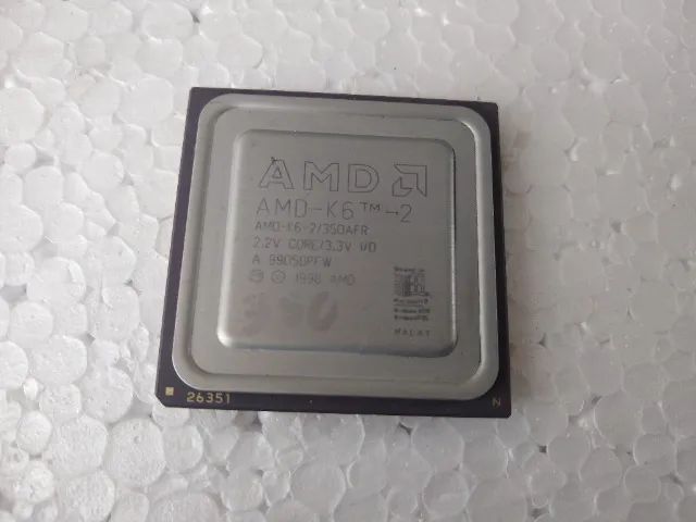Lote de 2 processadores AMD K6-2  - Foto 2