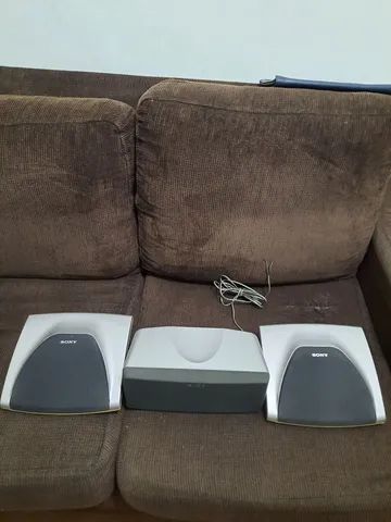 Caixas surrounds sony + controle remoto funcionando - Foto 3