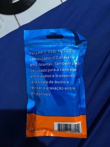 Cabo áudio e vídeo rca 60cm inova - Foto 2