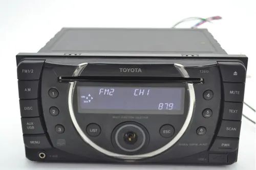 Radio Som Painel Usb Auxiliar Toyota Rav 4 2011 Original