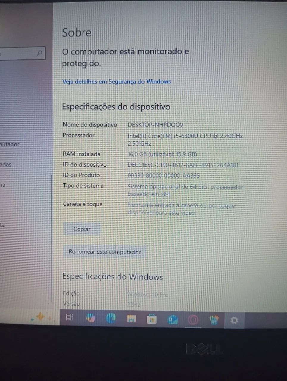 Notebook Dell 16 gigas ram 256 ssd - Foto 3