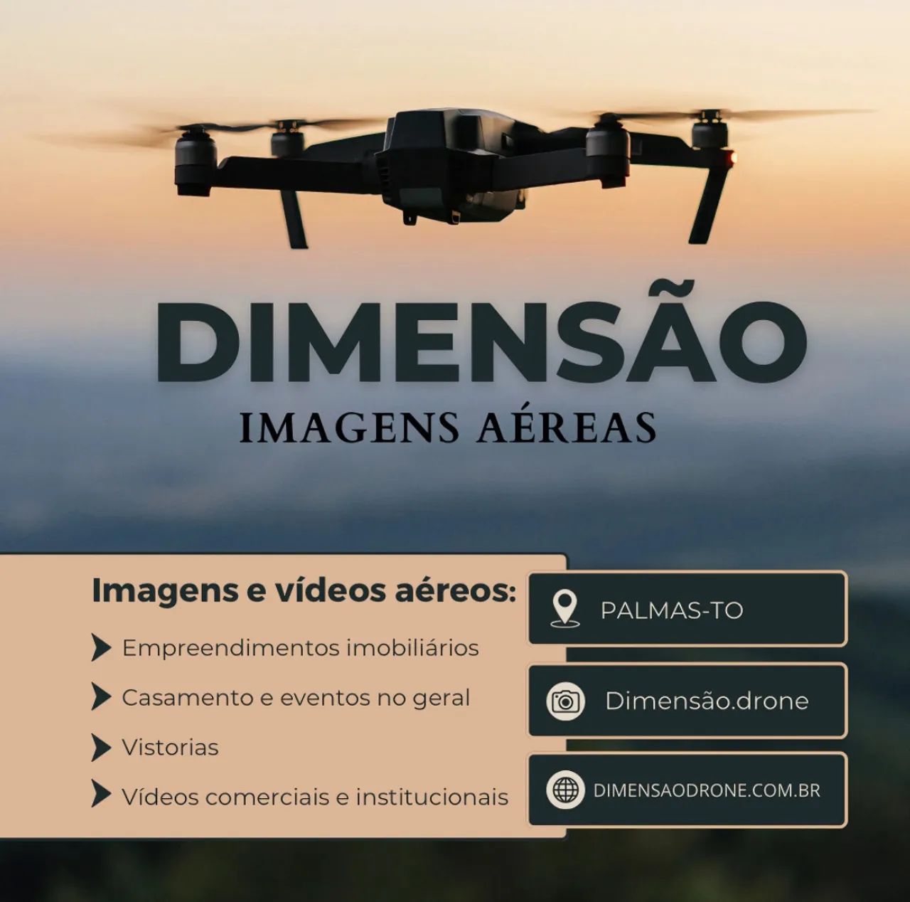 Serviço de Imagens Aéreas com Drone 