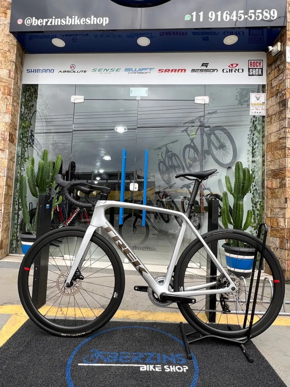  TREK EMONDA DISC CARBONO - 58 - SRAM RIVAL 12V AXS - RODAS WILLIER CARBONO - REVISADA - Foto 3