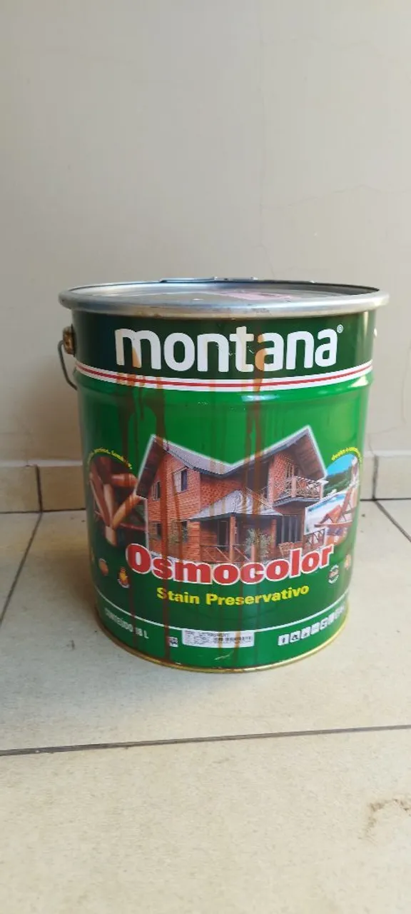 Tinta Osmocolor Stain Preservativo Montana 18L