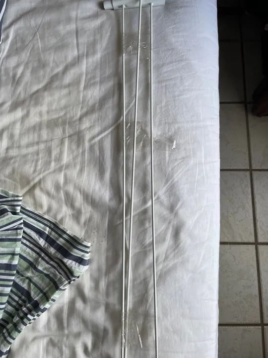 Portão Grade Pet Aramado Para Cães, 80Cm Branco.