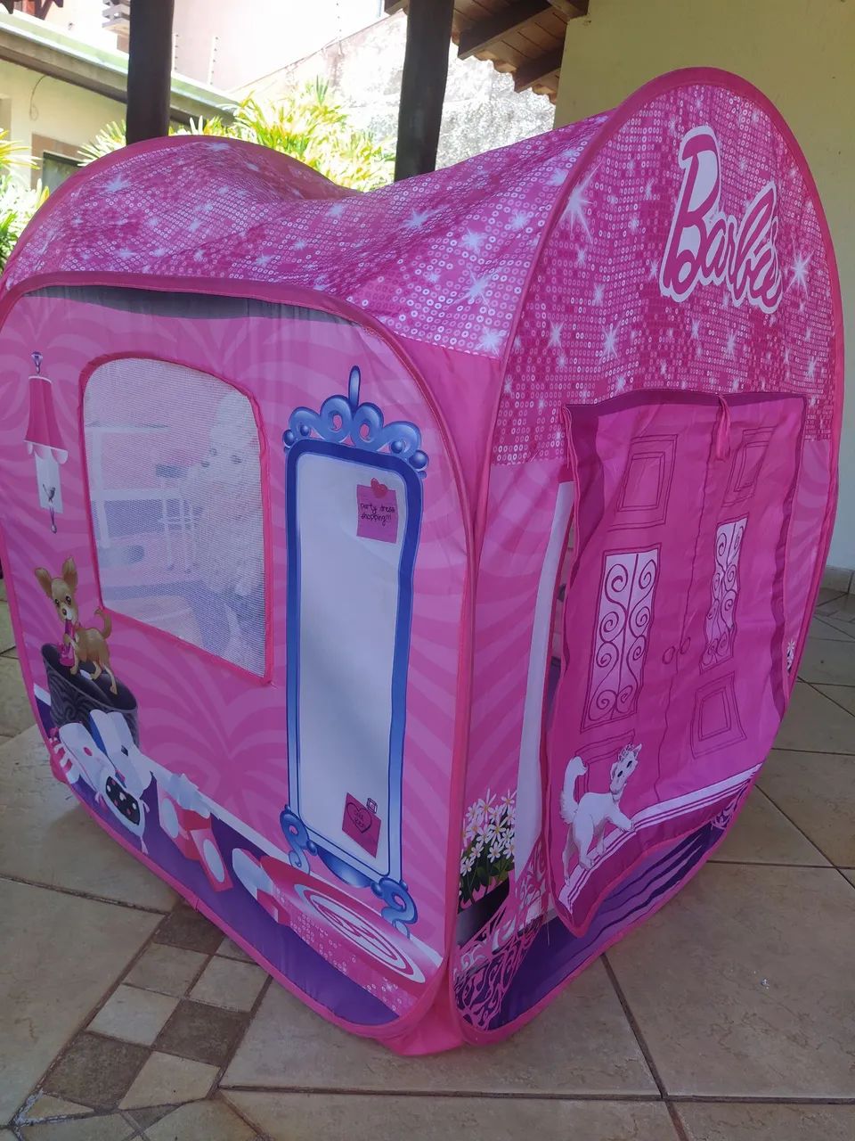Cabana infantil Barbie  - Foto 3
