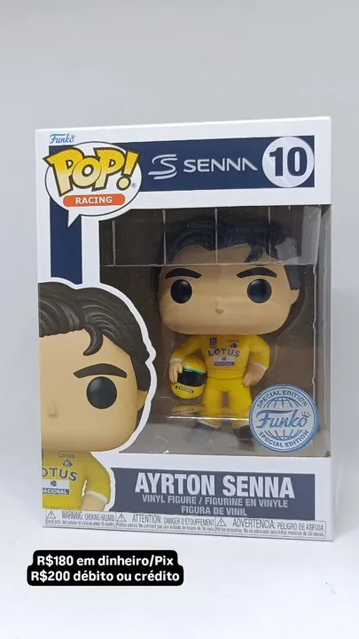 Funko Pop! Ayrton Senna 10