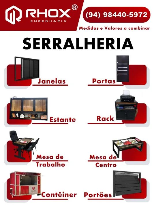 ? Serralheria Sob Medida - Portões, Janelas, Móveis e Mais! ?