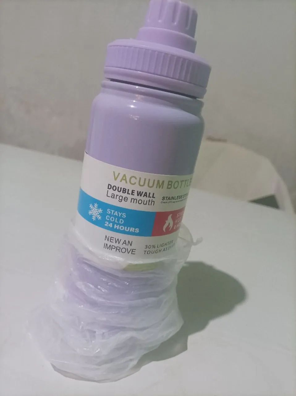 Garrafa Térmica de Aço Inoxidável - 600 ml - Foto 2