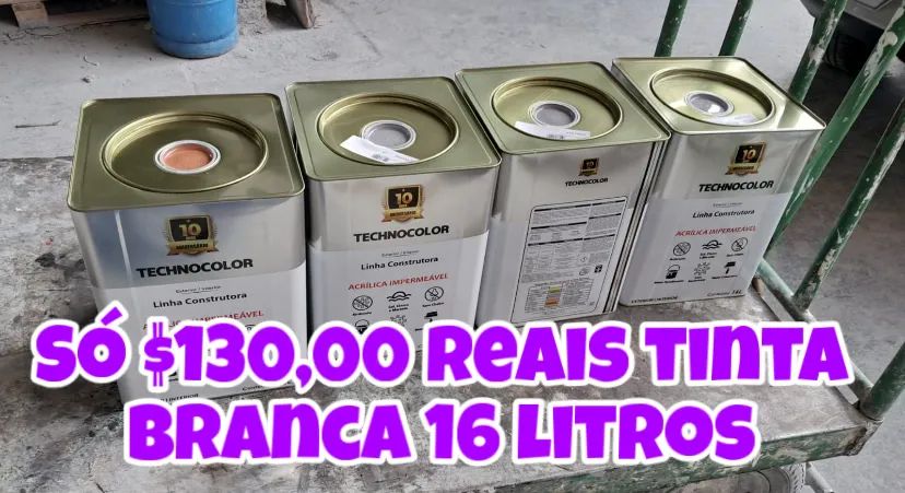 Tinta látex ACRÍLICA fosca sem cheiro garanta já a sua  - Foto 5
