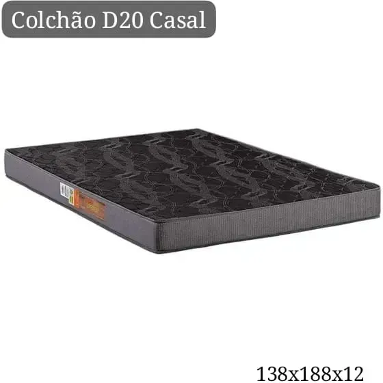 Promoção colchão densidade 20 casal biflex