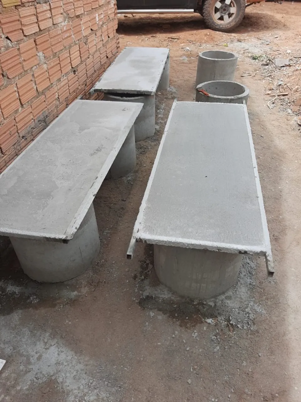 Forma de para fabricação de placa de concreto
