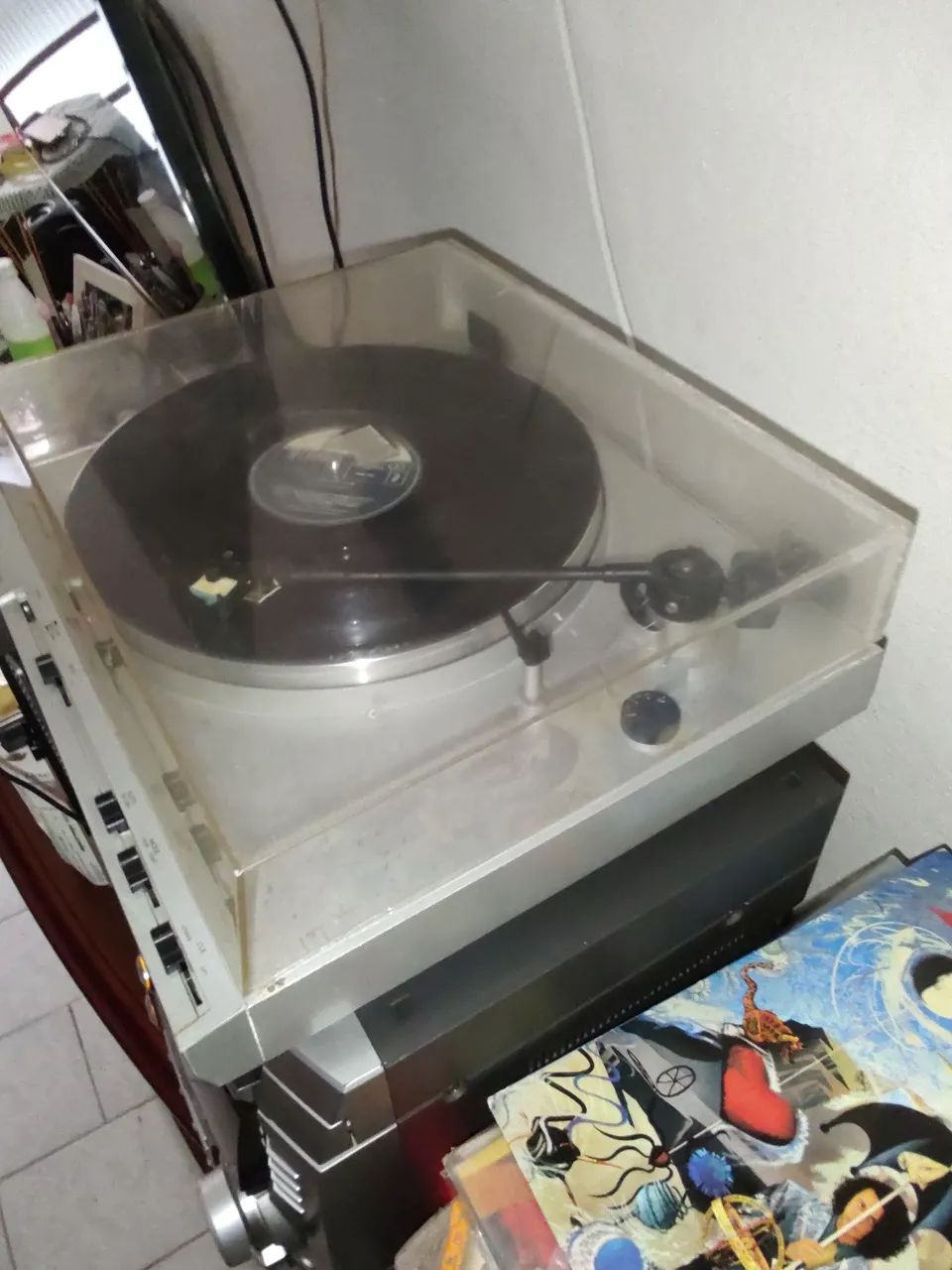 Toca-discos Garrard/Gradiente D 200 Direct Drive importado retirar no local - Foto 2