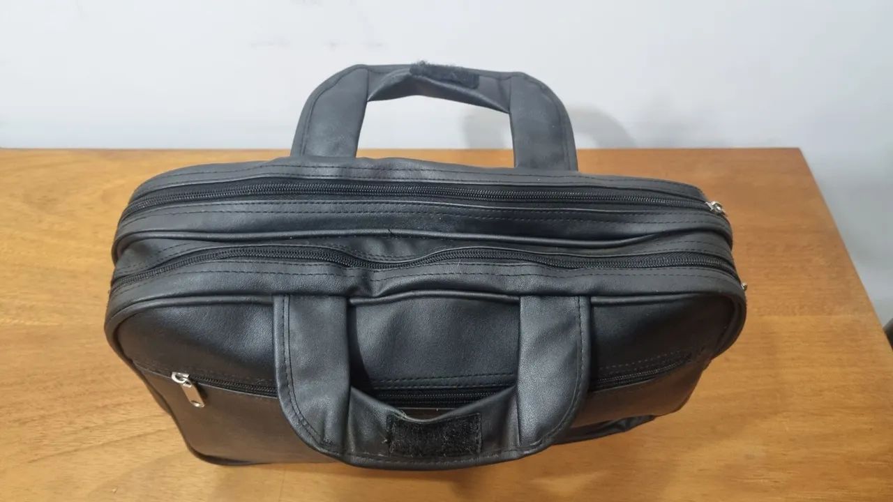 Bolsa Pasta Executiva para Notebook em Couro Legitimo  - Foto 4
