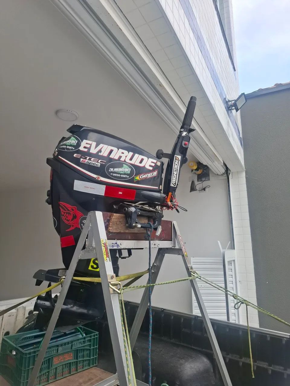 Motor 25 evinrude etec 2014  - Foto 12