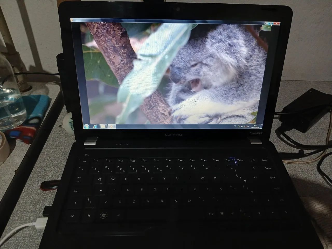Notebook Compac CQ 42 R$350 aceito contra proposta 