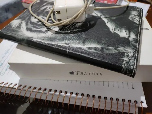 Ipad mini 128Gb + carregador + capinha 